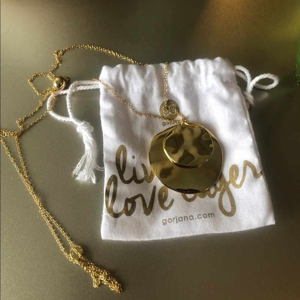 Gorjana gold necklace